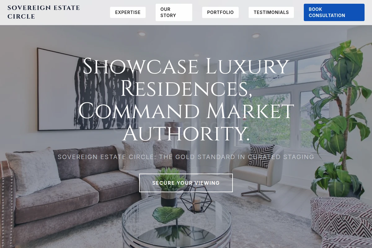 Mansion Home Staging