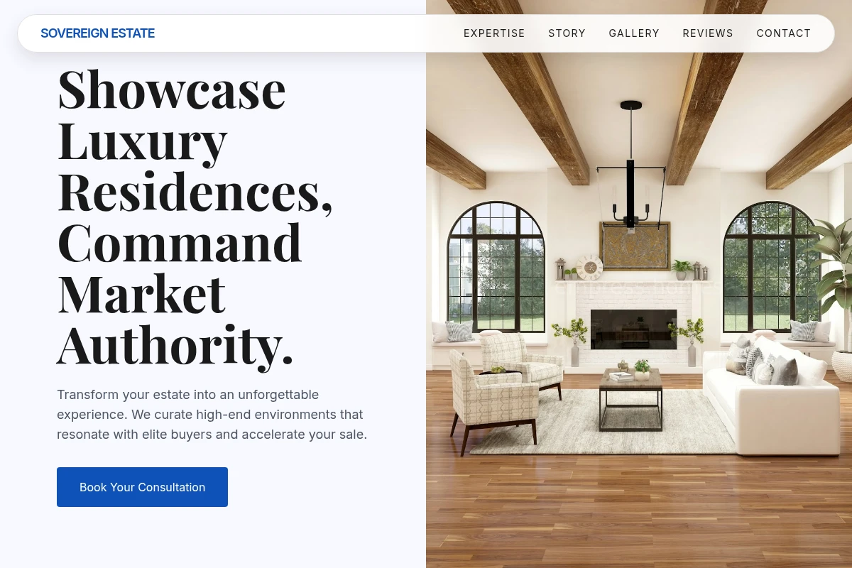 Mansion Home Staging
